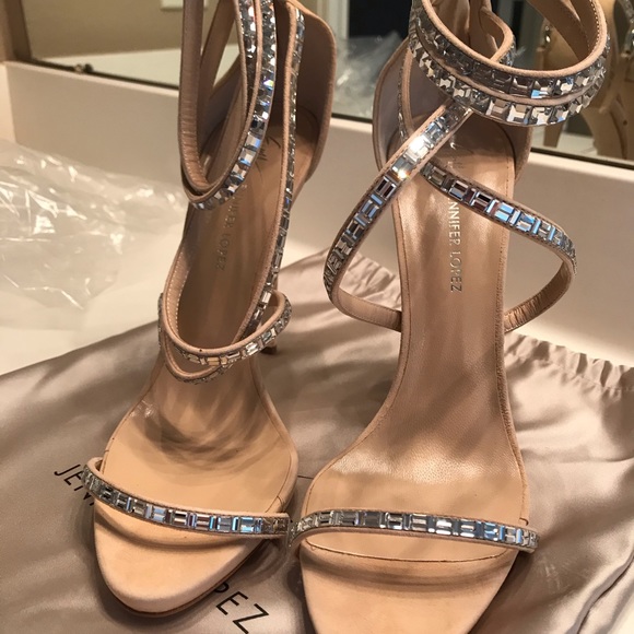 NWT JLo Harlee Suede Heels by Giuseppe Zanotti - Picture 3 of 8